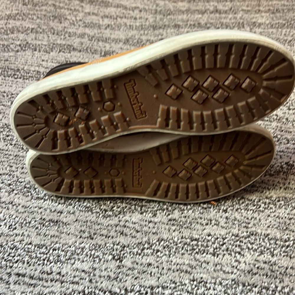 Timberland Wheat High Top Sneaker Boots US 8.5 - Picture 5 of 8